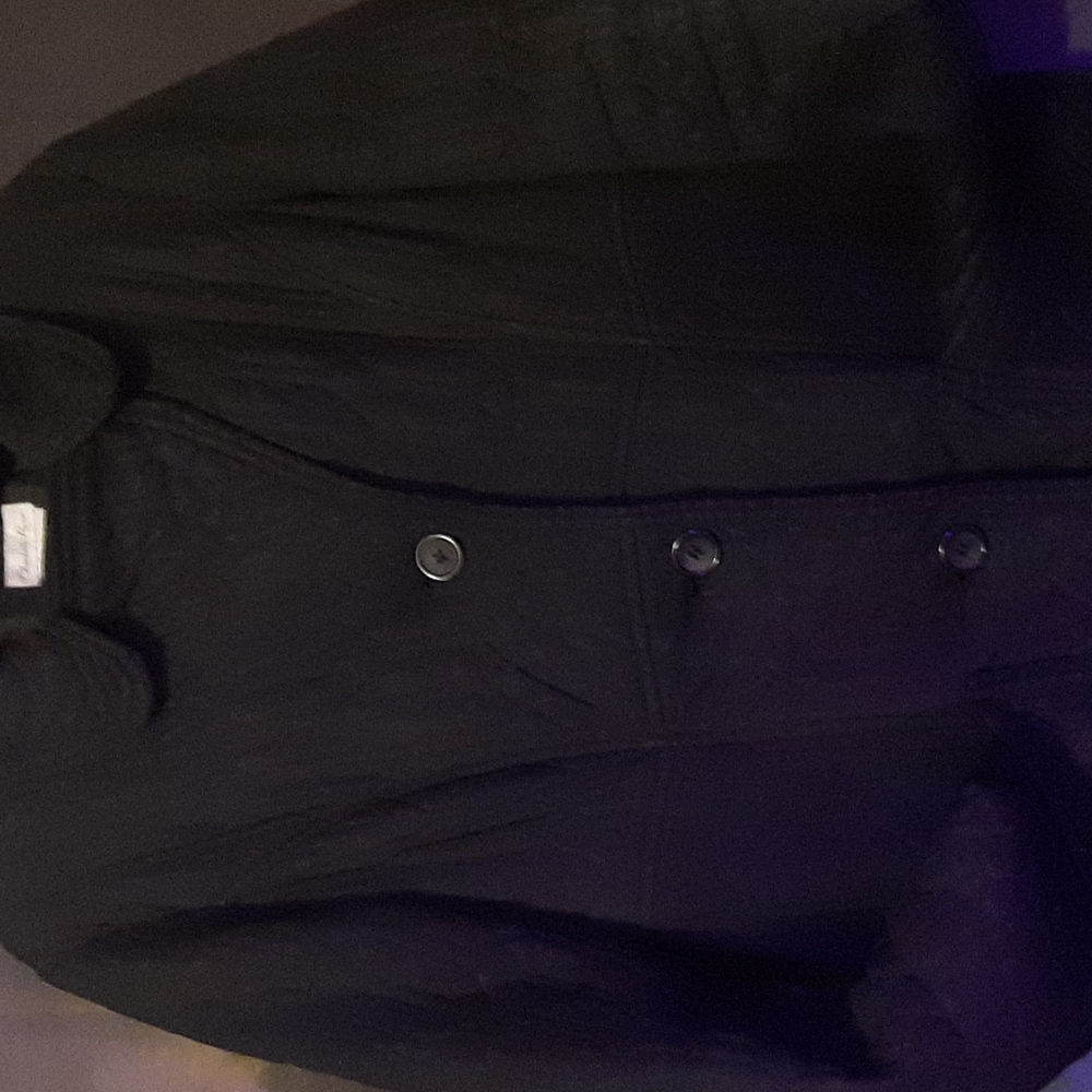 Charlotte Russe M Black Quilted Jacket, UC medium weight, fall type weather